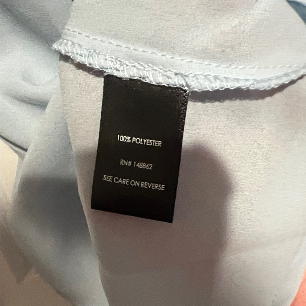 Torrid Light Blue Ruffle top - Picture 6 of 6